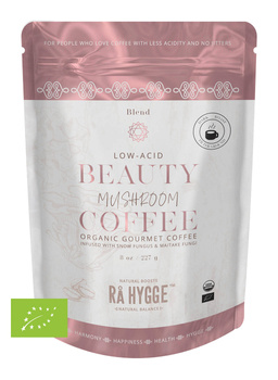 BIO Kawa Beauty z Maitake i Tremella - średnio mielona do filtrów (227g)